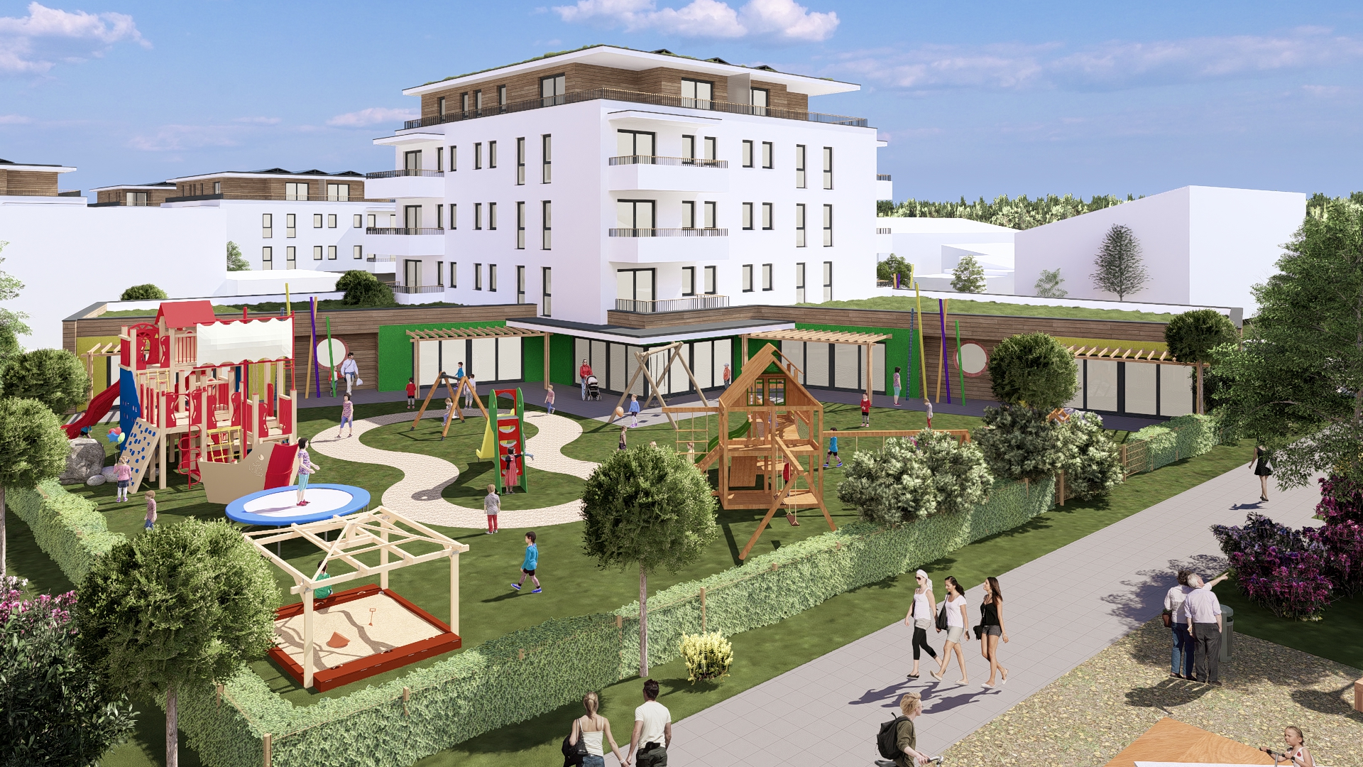 Ansicht Kindergarten